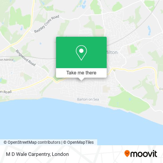 M D Wale Carpentry map
