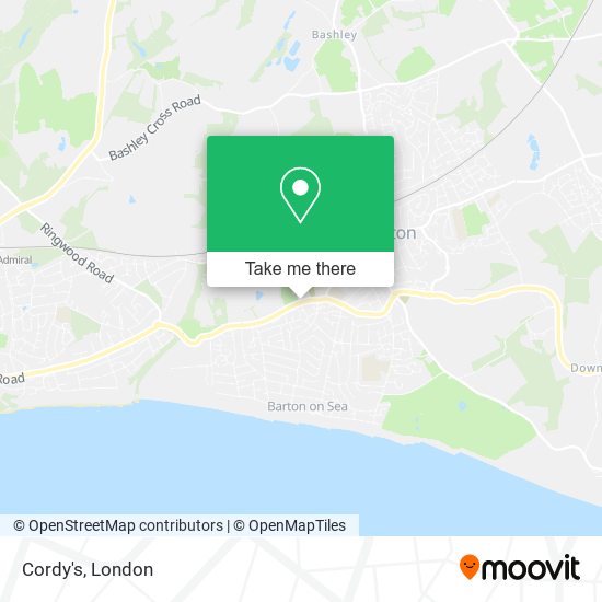 Cordy's map