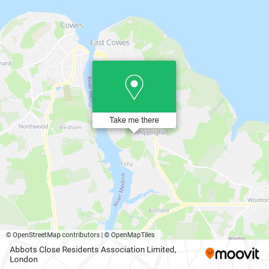 Abbots Close Residents Association Limited map