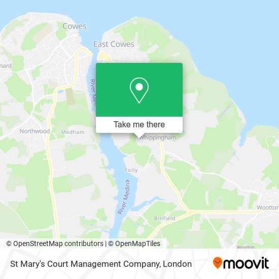 St Mary's Court Management Company map