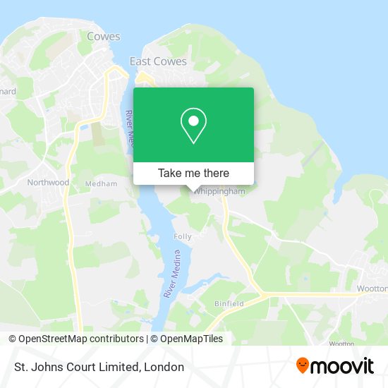 St. Johns Court Limited map