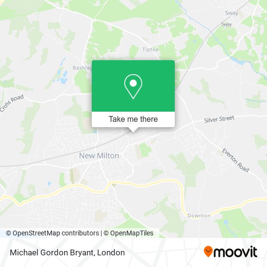Michael Gordon Bryant map
