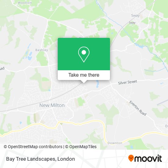 Bay Tree Landscapes map