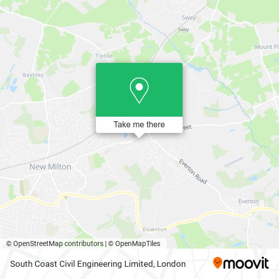 South Coast Civil Engineering Limited map