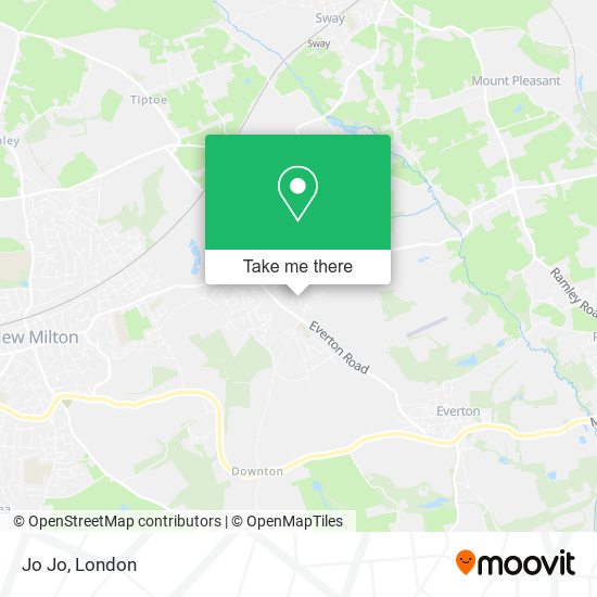 Jo Jo map