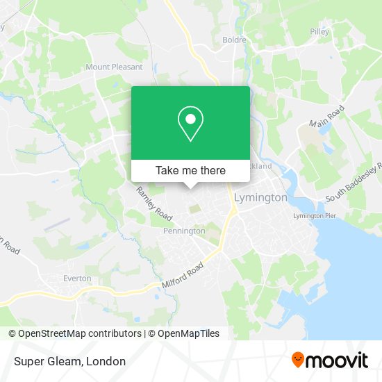 Super Gleam map