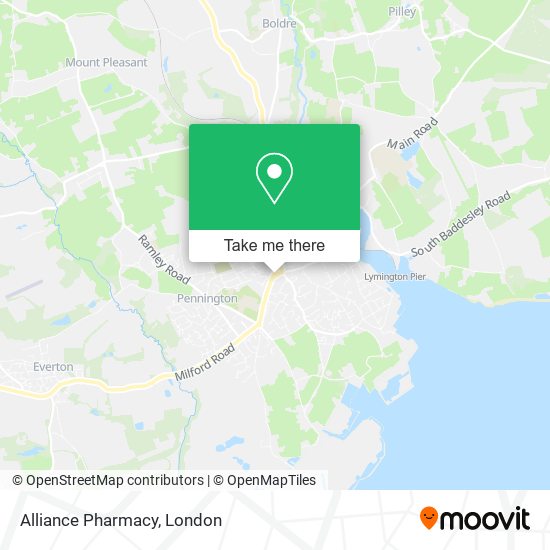 Alliance Pharmacy map