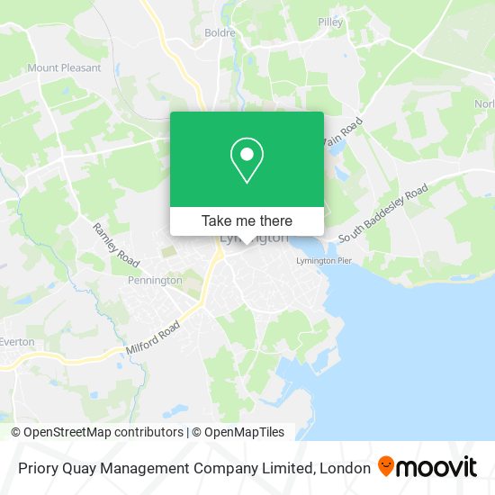 Priory Quay Management Company Limited map