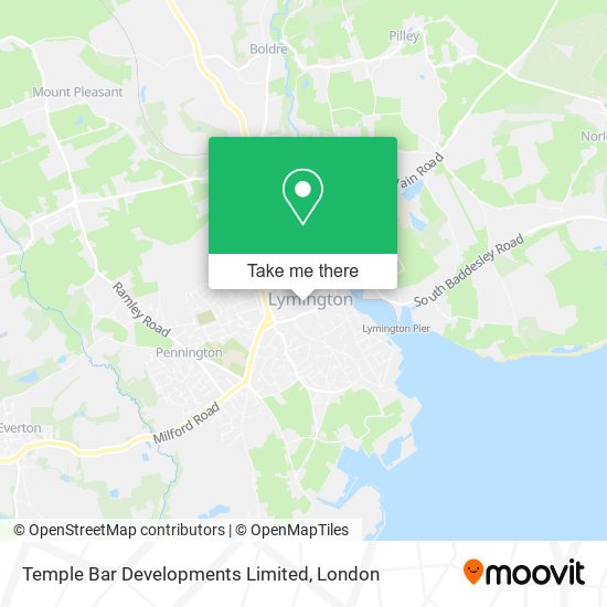 Temple Bar Developments Limited map
