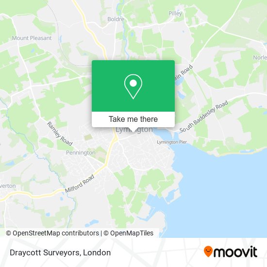 Draycott Surveyors map