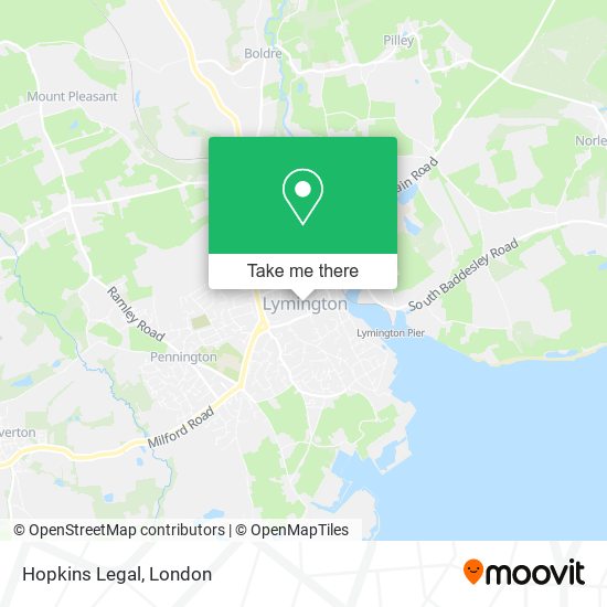 Hopkins Legal map
