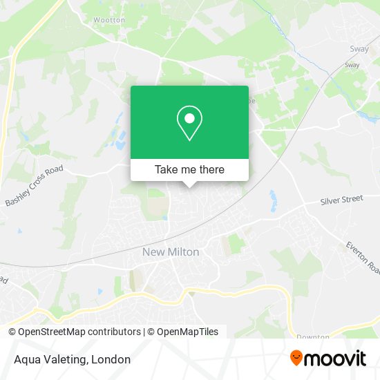 Aqua Valeting map