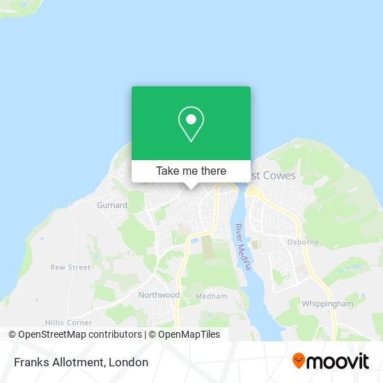 Franks Allotment map