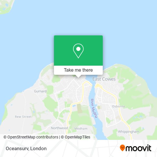 Oceansurv map