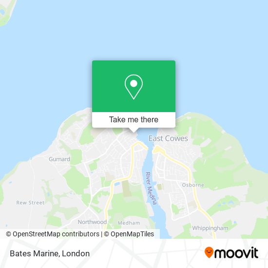 Bates Marine map