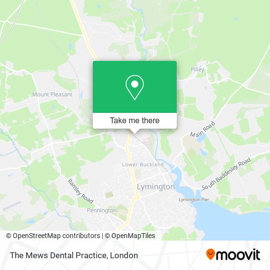 The Mews Dental Practice map