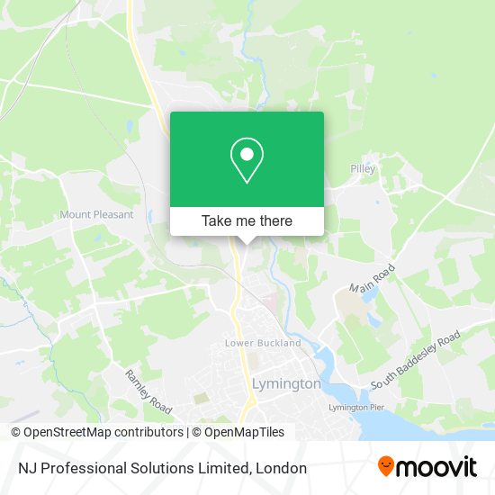 NJ Professional Solutions Limited map