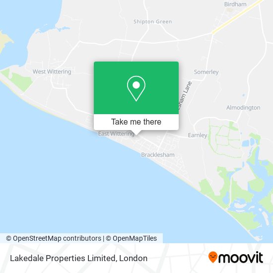 Lakedale Properties Limited map