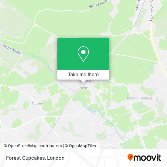 Forest Cupcakes map