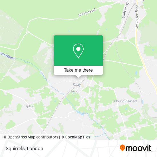 Squirrels map