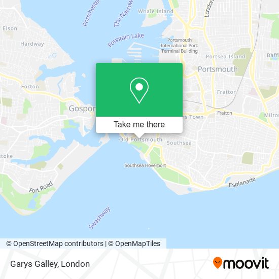 Garys Galley map
