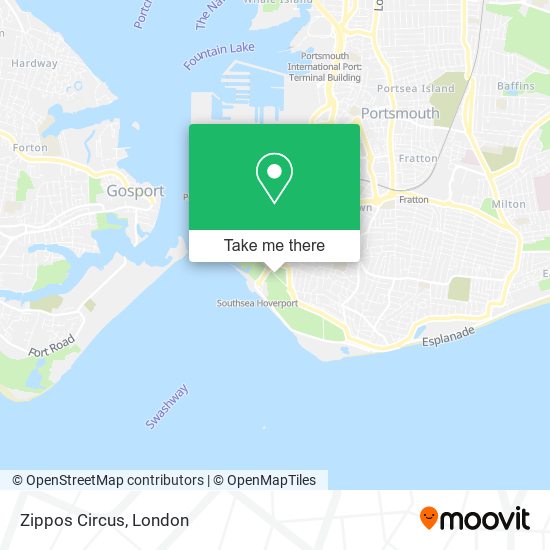 Zippos Circus map