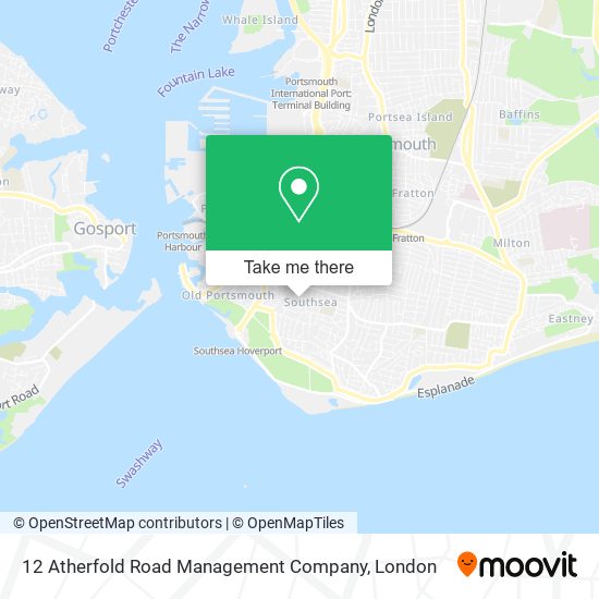 12 Atherfold Road Management Company map