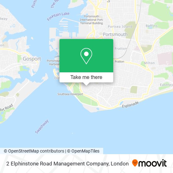 2 Elphinstone Road Management Company map