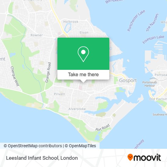 Leesland Infant School map