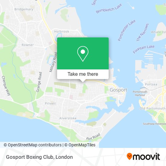 Gosport Boxing Club map