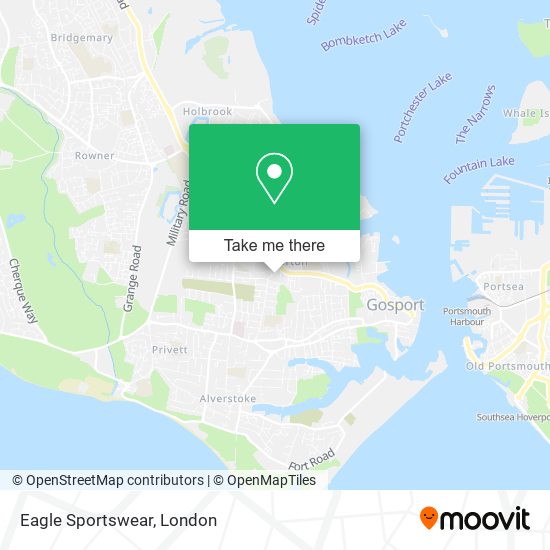 Eagle Sportswear map