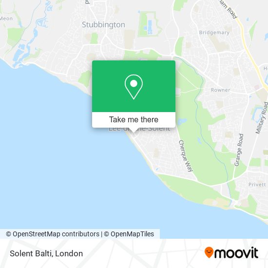 Solent Balti map