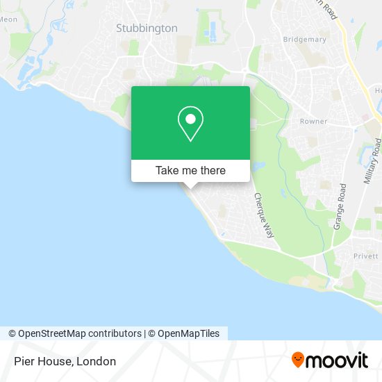 Pier House map