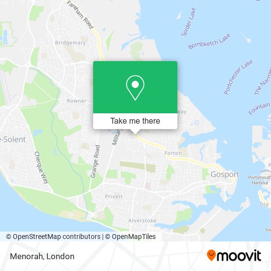 Menorah map