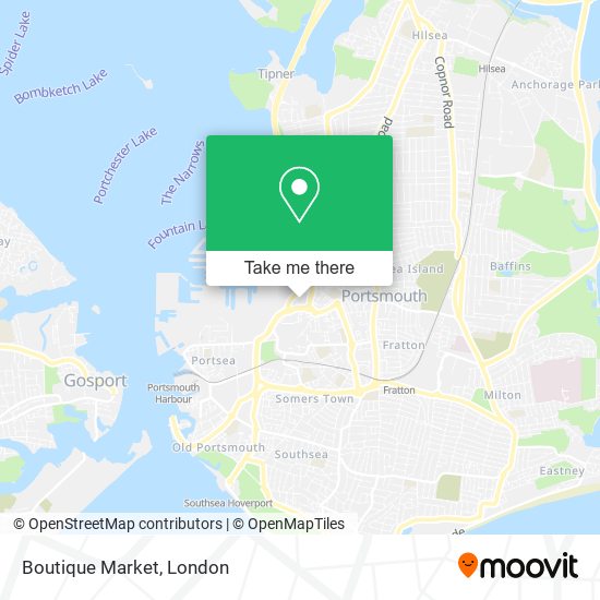Boutique Market map