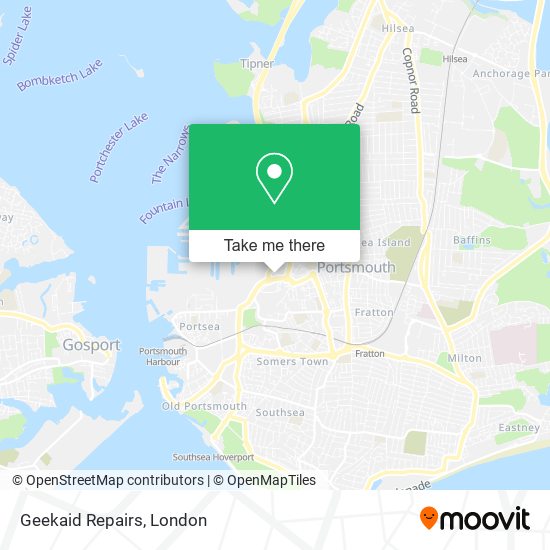 Geekaid Repairs map