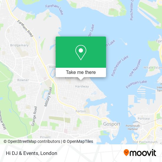 Hi DJ & Events map