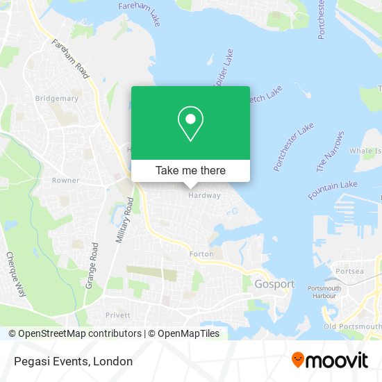 Pegasi Events map