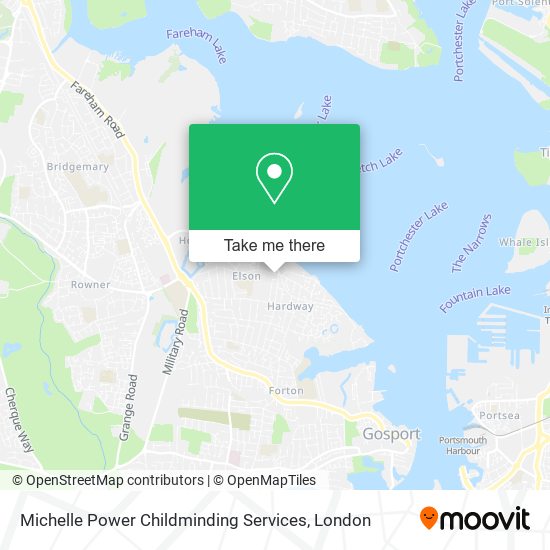 Michelle Power Childminding Services map