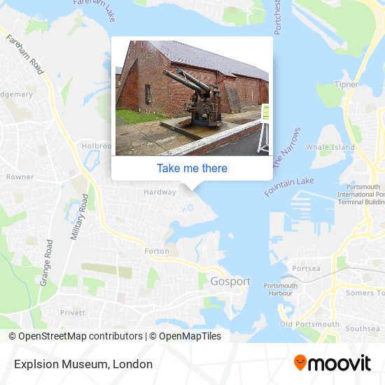 Explsion Museum map