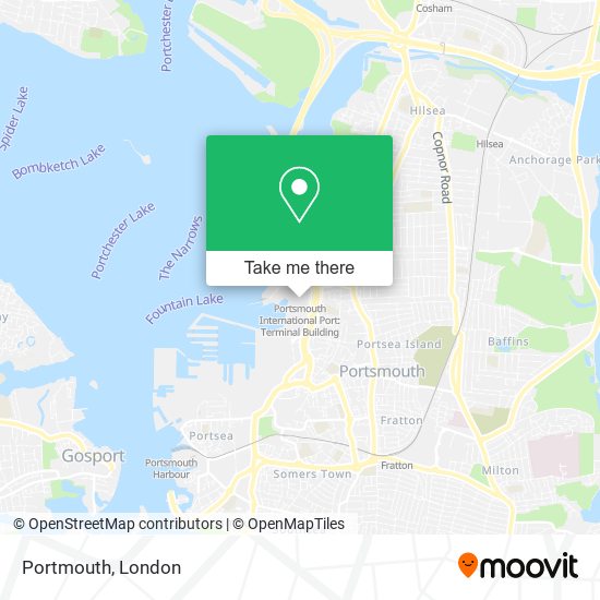 Portmouth map
