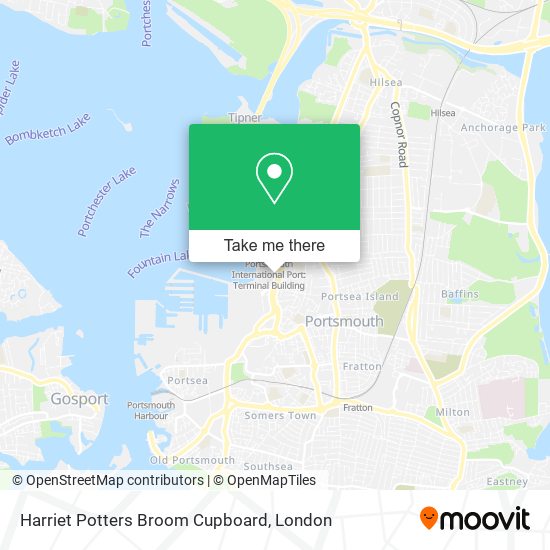 Harriet Potters Broom Cupboard map