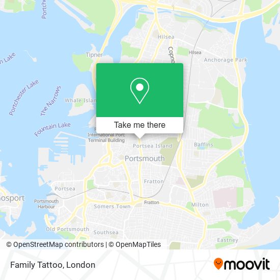 Family Tattoo map