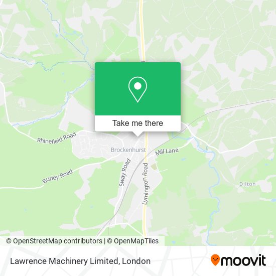 Lawrence Machinery Limited map