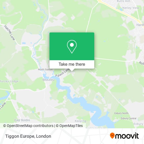 Tiggon Europe map