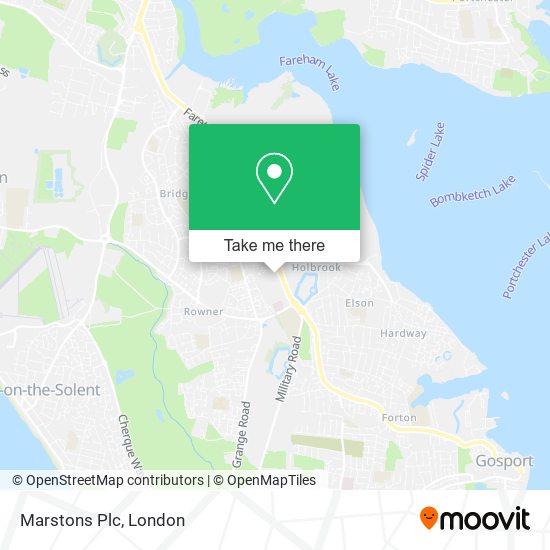 Marstons Plc map