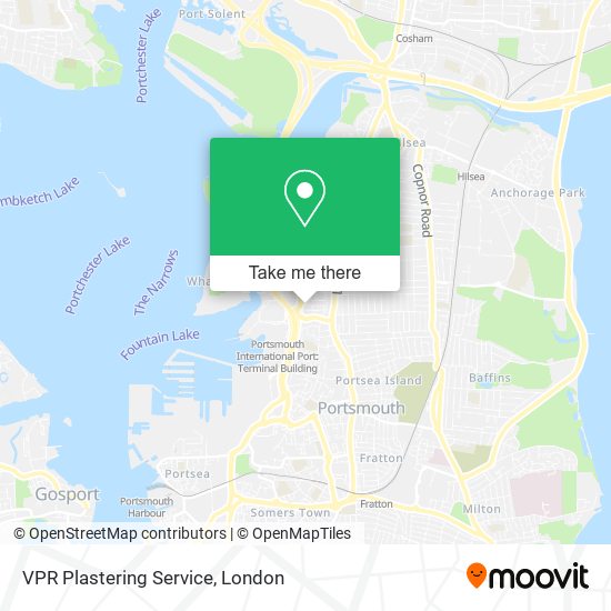 VPR Plastering Service map