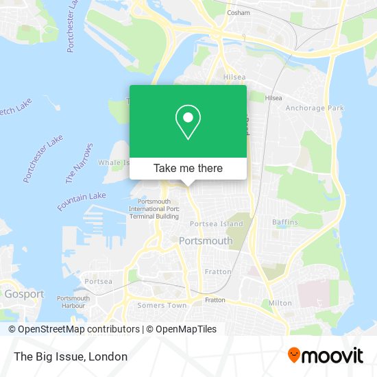 The Big Issue map