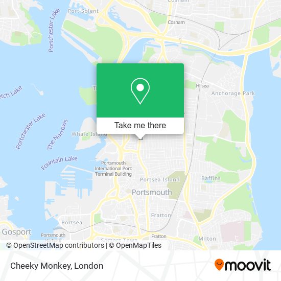 Cheeky Monkey map