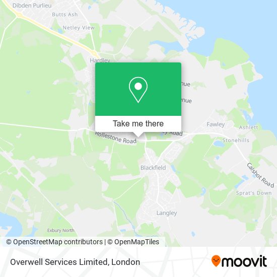 Overwell Services Limited map